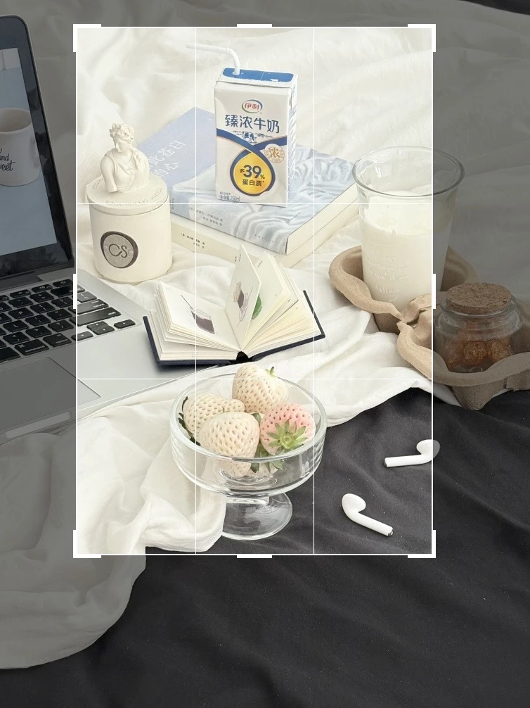 二次构图➕滤镜立马get明亮清透ins氛围感💛