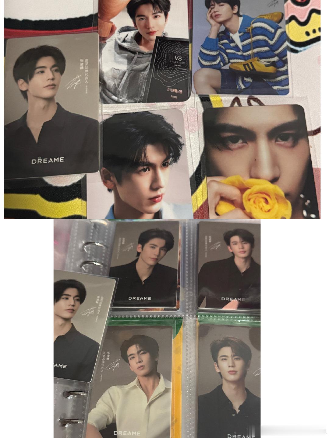 #张凌赫周边中转站[超话]#  出
新年抽抽乐 26年台历小卡 追觅1.0 ​