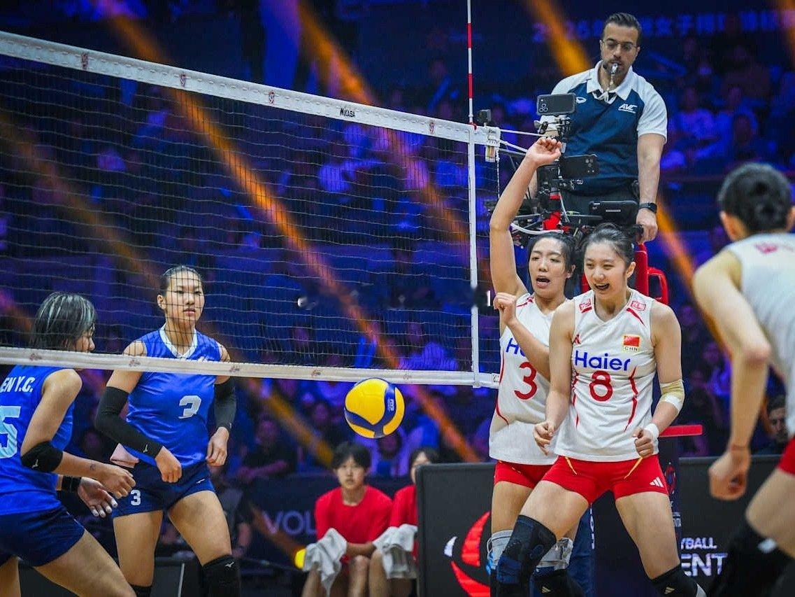 【赛后讨论🤔】中国🇨🇳3-0中国🇨🇳台北

📌25-17，25-16，25-7
#中国女排vs中国台北女排# ​#2026年女排亚锦赛# ​