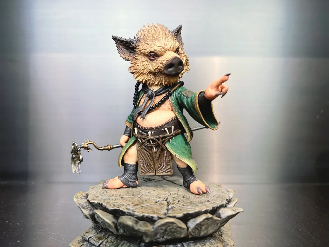 黑猴小尺寸手办