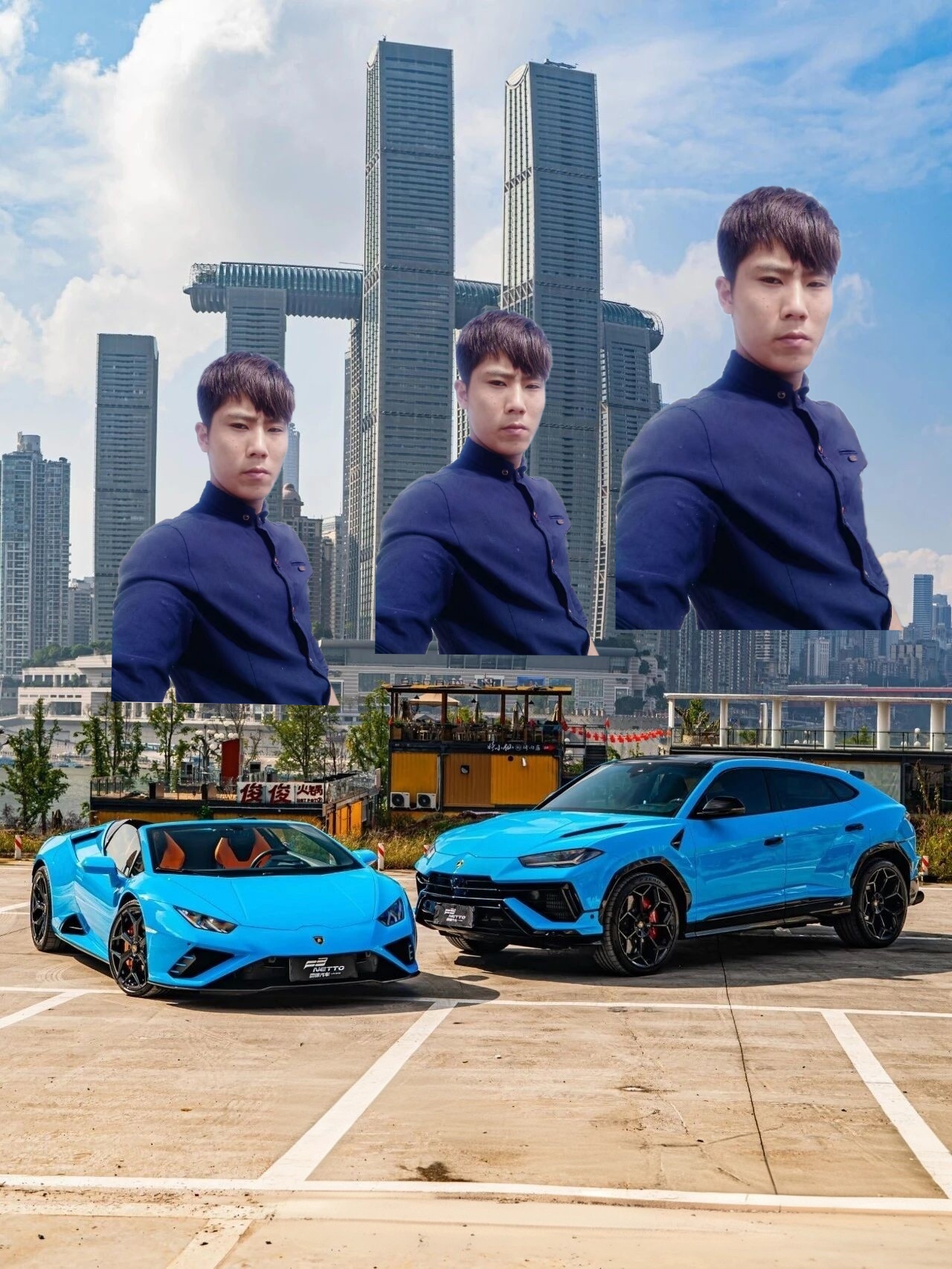 兰博基尼实拍 现实中你开什么车 普通人的豪车梦 梦想中的超跑