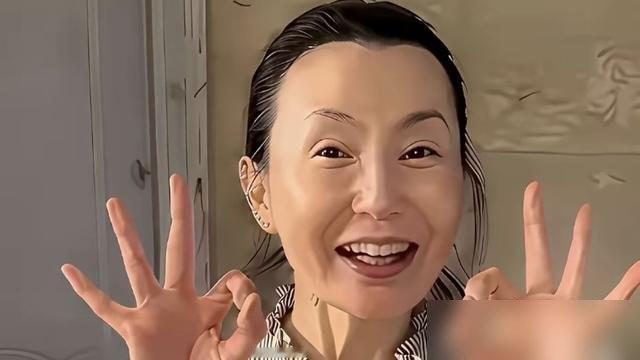 岁月真能不败美人？

张曼玉在法国波尔多的院子里摘无花果，穿件起球的旧条纹衫，在自家厨房慢悠悠熬果酱。

洗果子、切块、挤青柠，素颜对着镜头比了个变扭的“OK”。

有人翻出她前阵子在北京穿近三万块大牌外套站台的生图，指着微凸的苹果肌评头论足，说一代影后也难逃医美痕迹。可转过头，60岁的她自己在小红