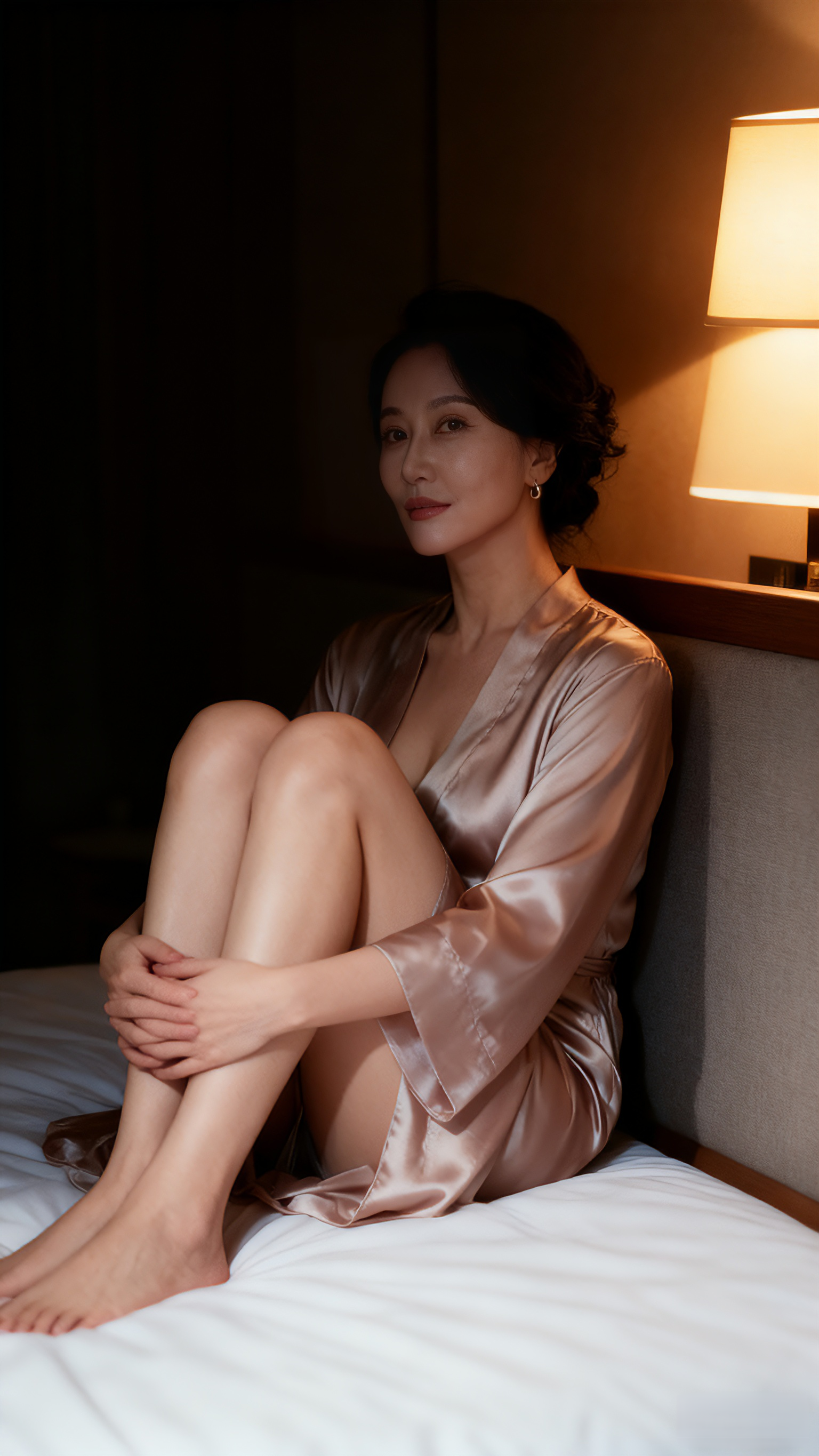 迷人的美阿姨，[爱慕]