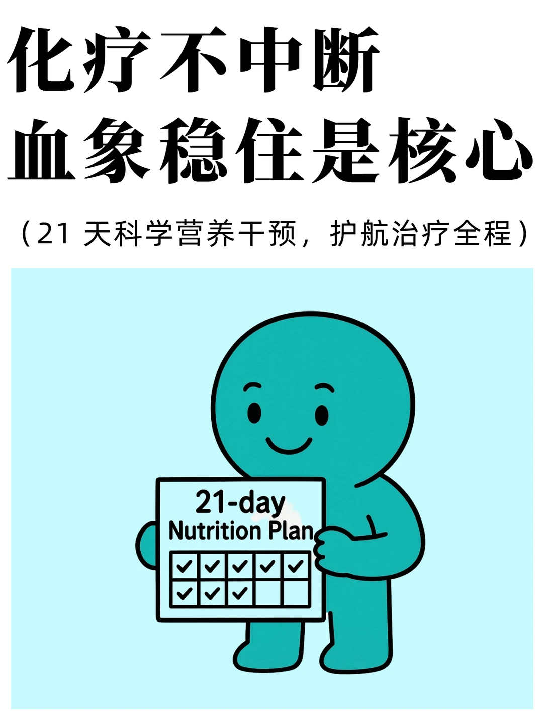 化疗怕“退货”？稳住血象，这21天是关键！