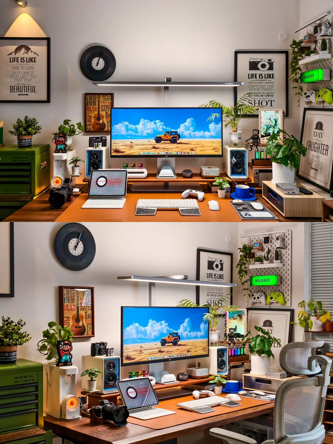 我的治愈系桌搭|把生活调成我喜欢的频道