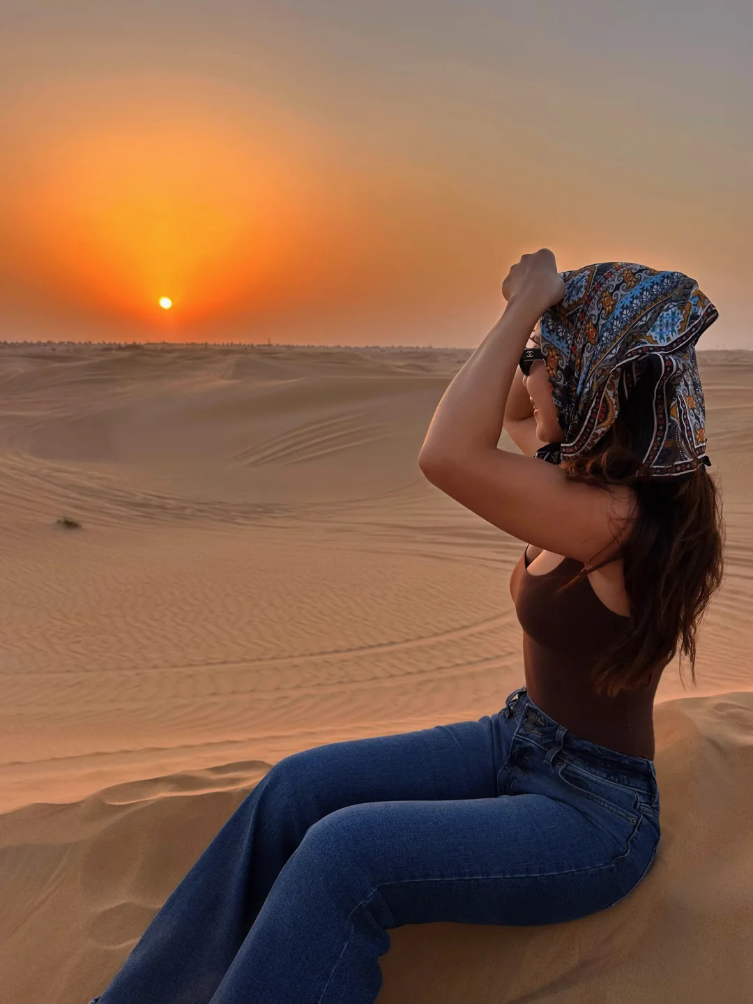 🇦🇪迪拜沙漠冲沙 日落好美
