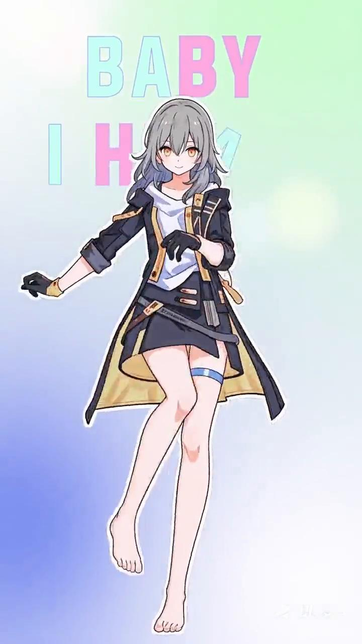 时尚酷炫少女，黑白相间，潮流感十足！