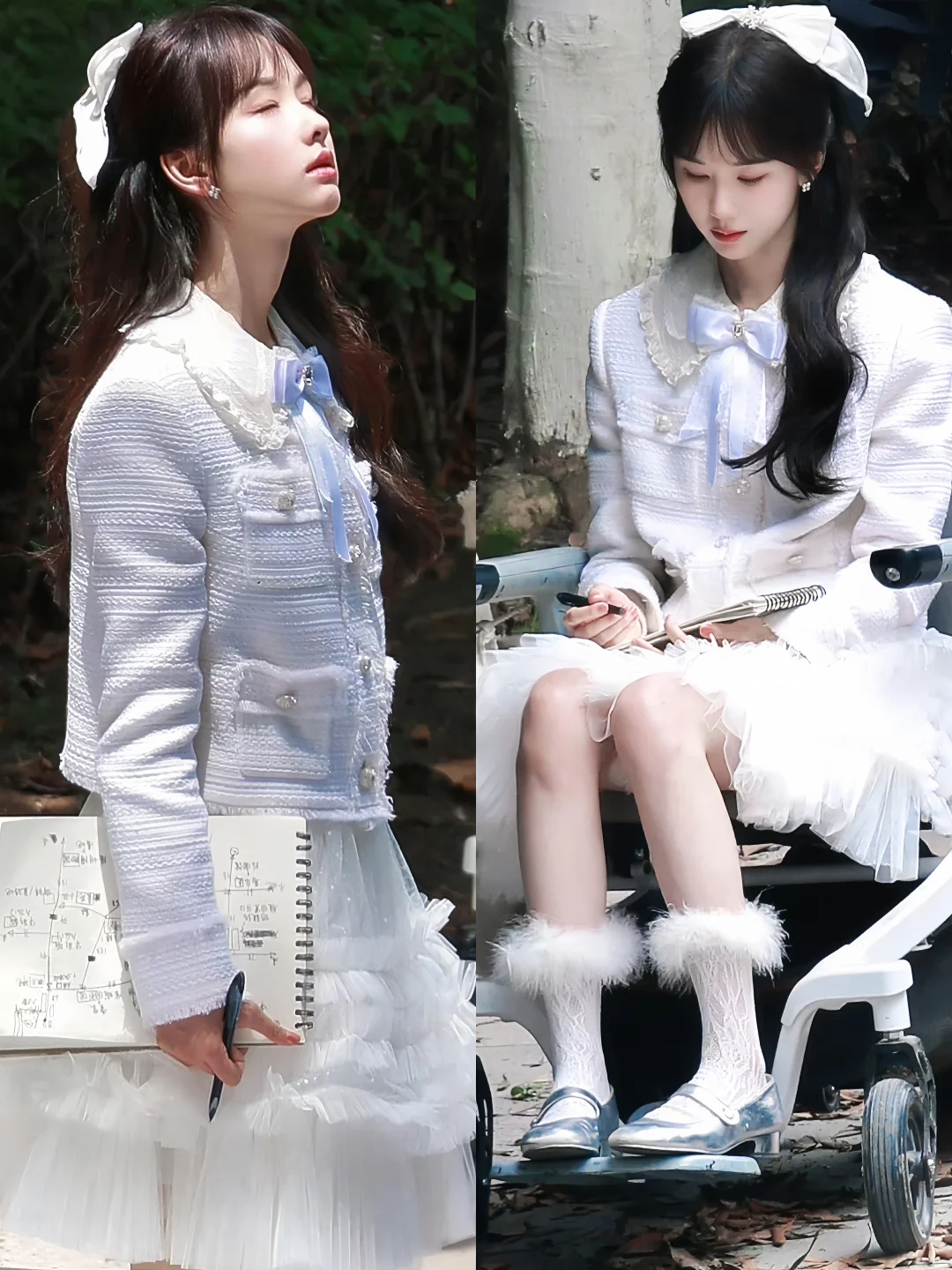 从小说里走出的白幼薇，完全糯米团子一枚！