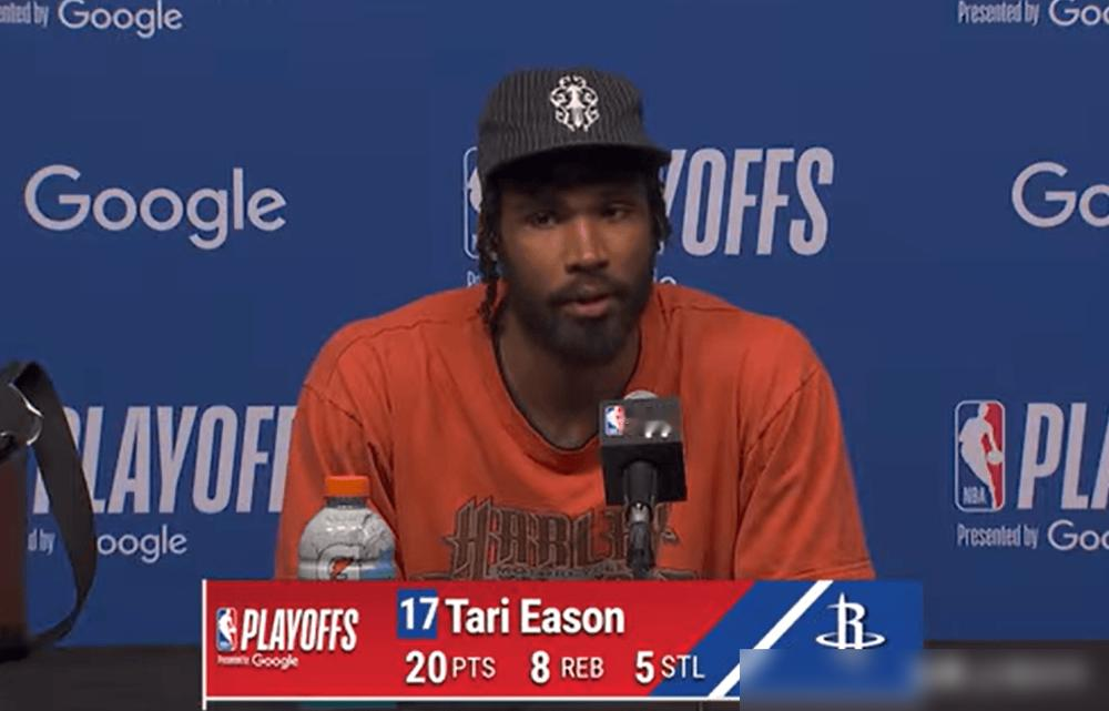 防完詹姆斯，火箭这小将扭头就说：他累了，根本没发力。你信吗？ 他的办...