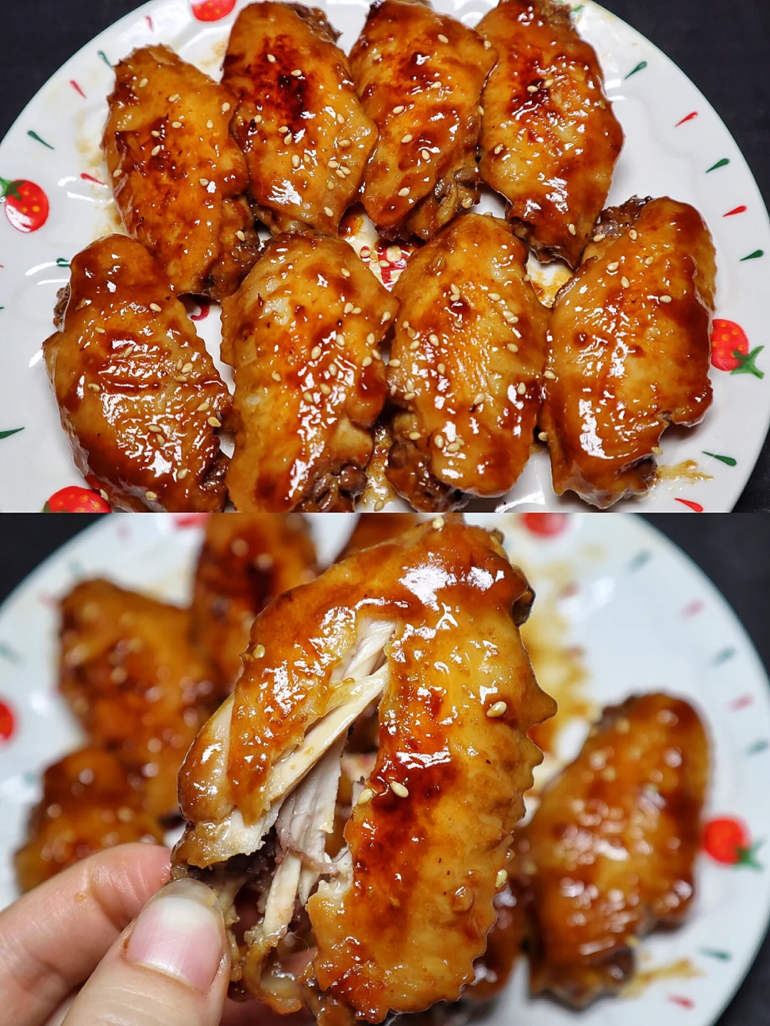好吃到停不下来的蜂蜜蚝油鸡翅‼️感天动地🔥
