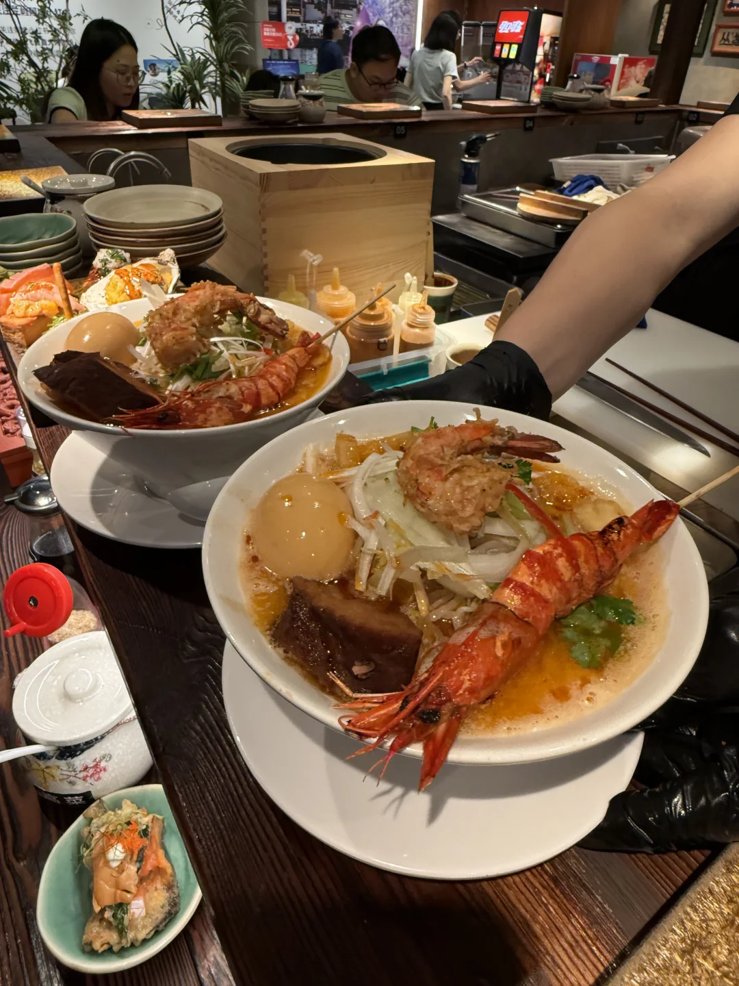 啊啊佛山特别好吃的！！！（虾汤拉面🍜）