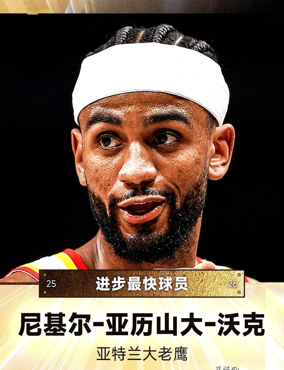NBA最快进步球员奖项一公布，明尼苏达那边，估计有球迷直接把电视关了。...
