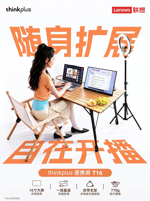 适合数字游民的外出办公搭子，它来了！