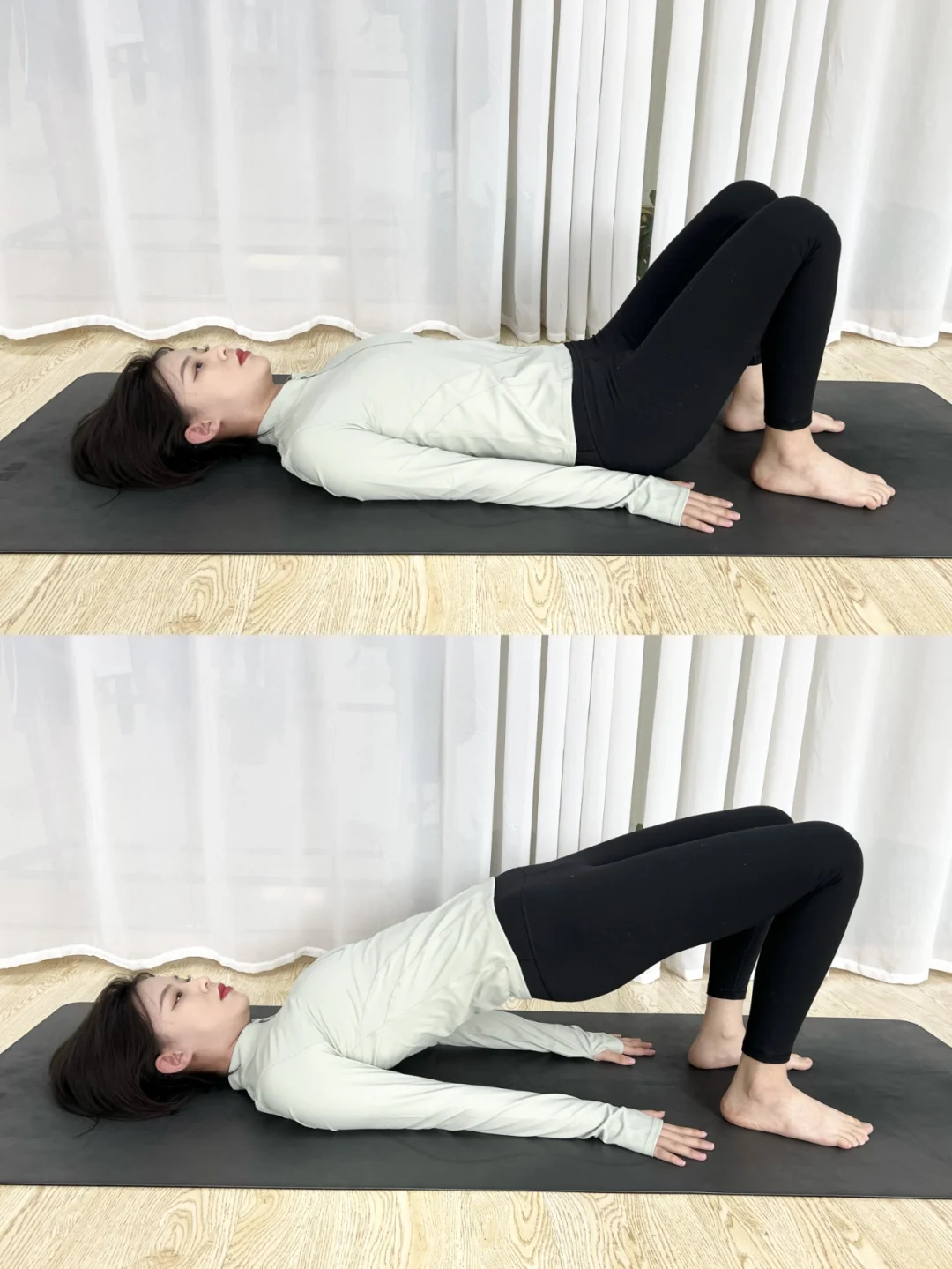 闭眼练！骨盆前倾的姐妹冲！