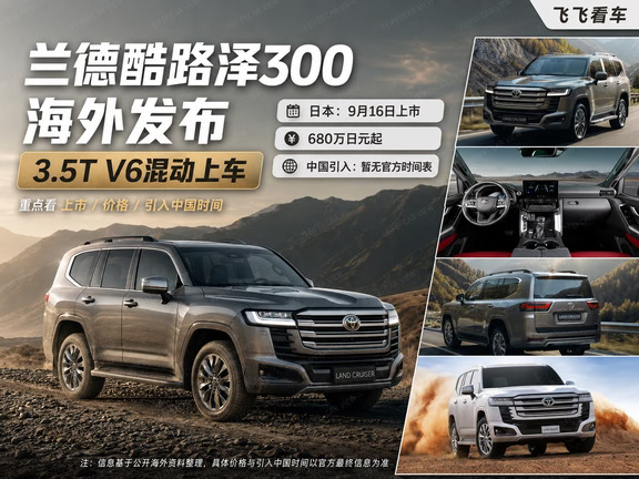 陆巡300换心，3.5T V6混动上车，国内还得等