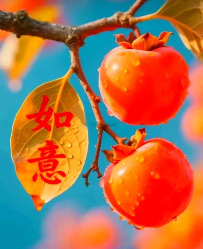 好柿将近，好事发生，柿柿如意！ ​​​
