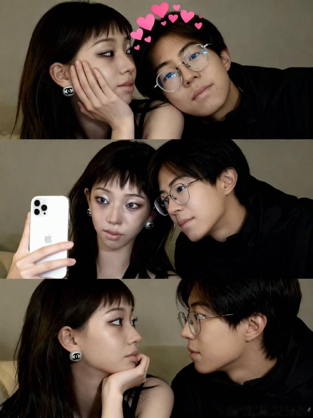 #韩磊hamray[超话]# 小情侣甜甜的很安心 ​