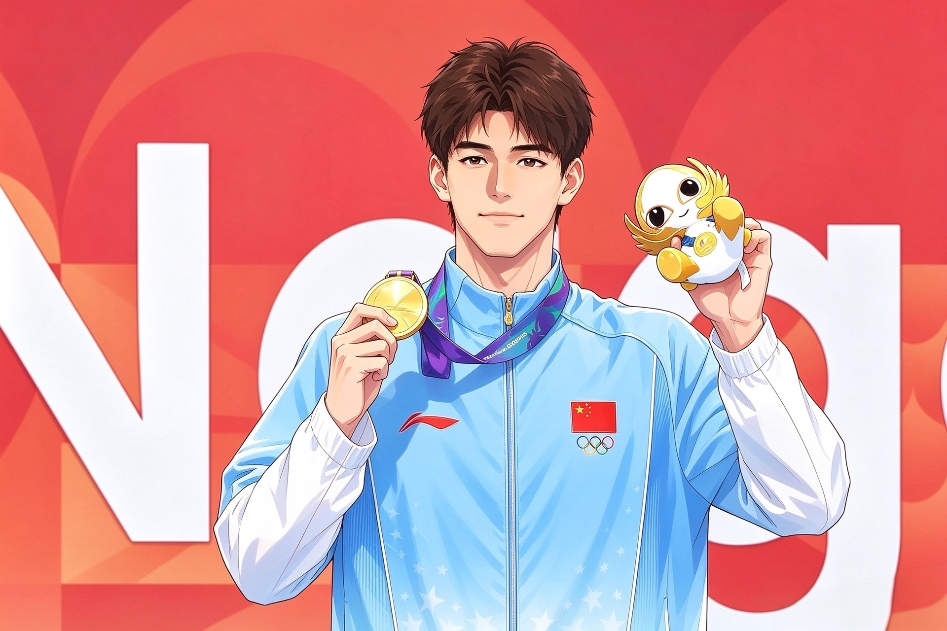 潘展乐｜名古屋亚运会男子100米自由泳 逆转卫冕金牌 
 
赛事：2026爱知·名古屋亚运会（东京水上运动中心）
时间：9月20日晚
成绩：47秒61，本赛季亚洲最佳成绩
胜负差距：仅领先韩国选手金煐汎 0.04秒，指尖触壁绝杀卫冕 
 
比赛过程
 
前50米潘展乐处在第3位，并不占优；最后15米