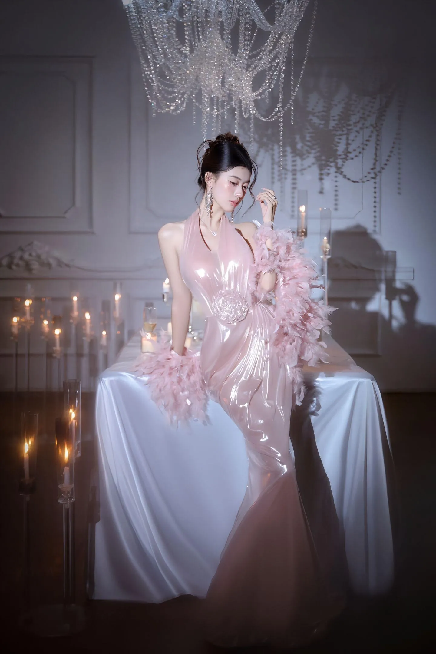 冷艳美女  写真