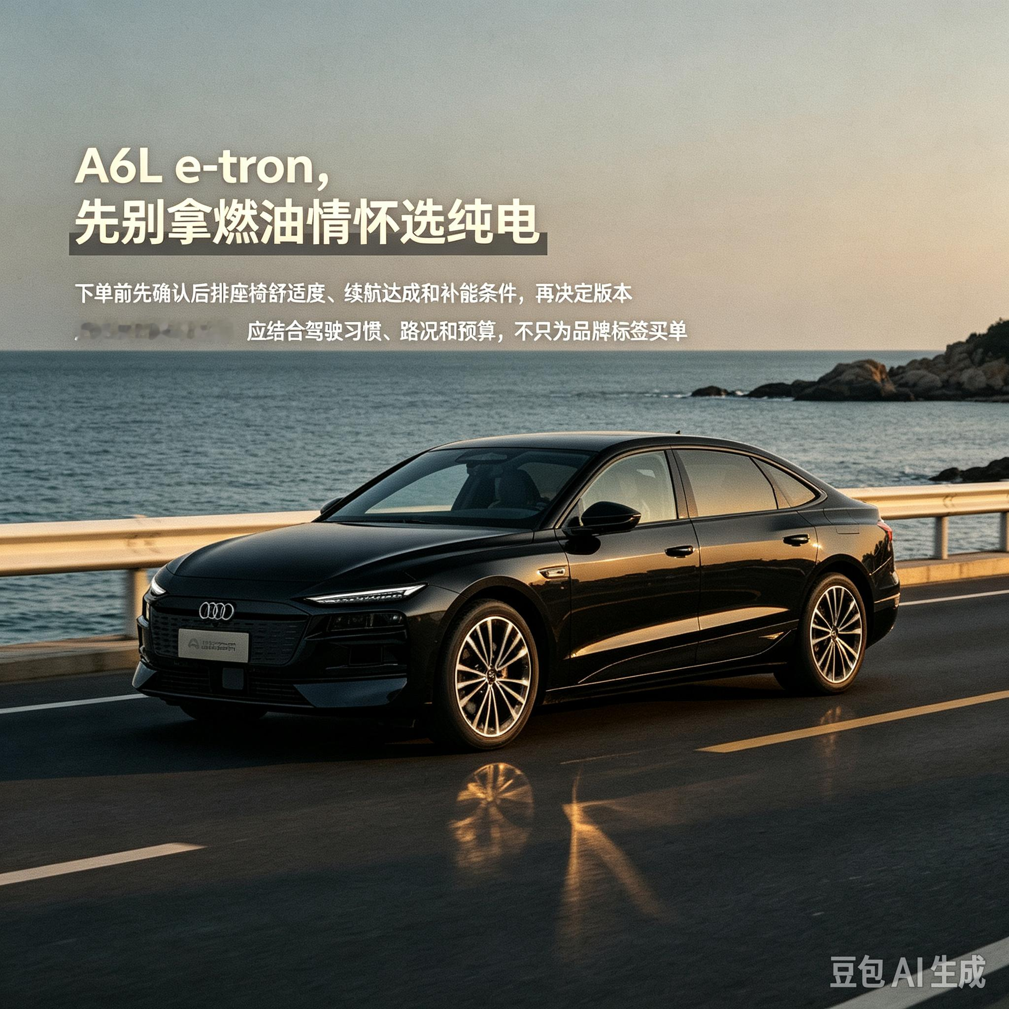 奥迪A6L e-tron，豪华纯电轿车试