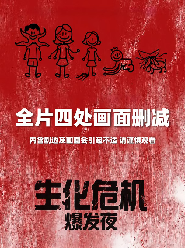 《生化危机爆发夜》画面处理❗谨慎观看