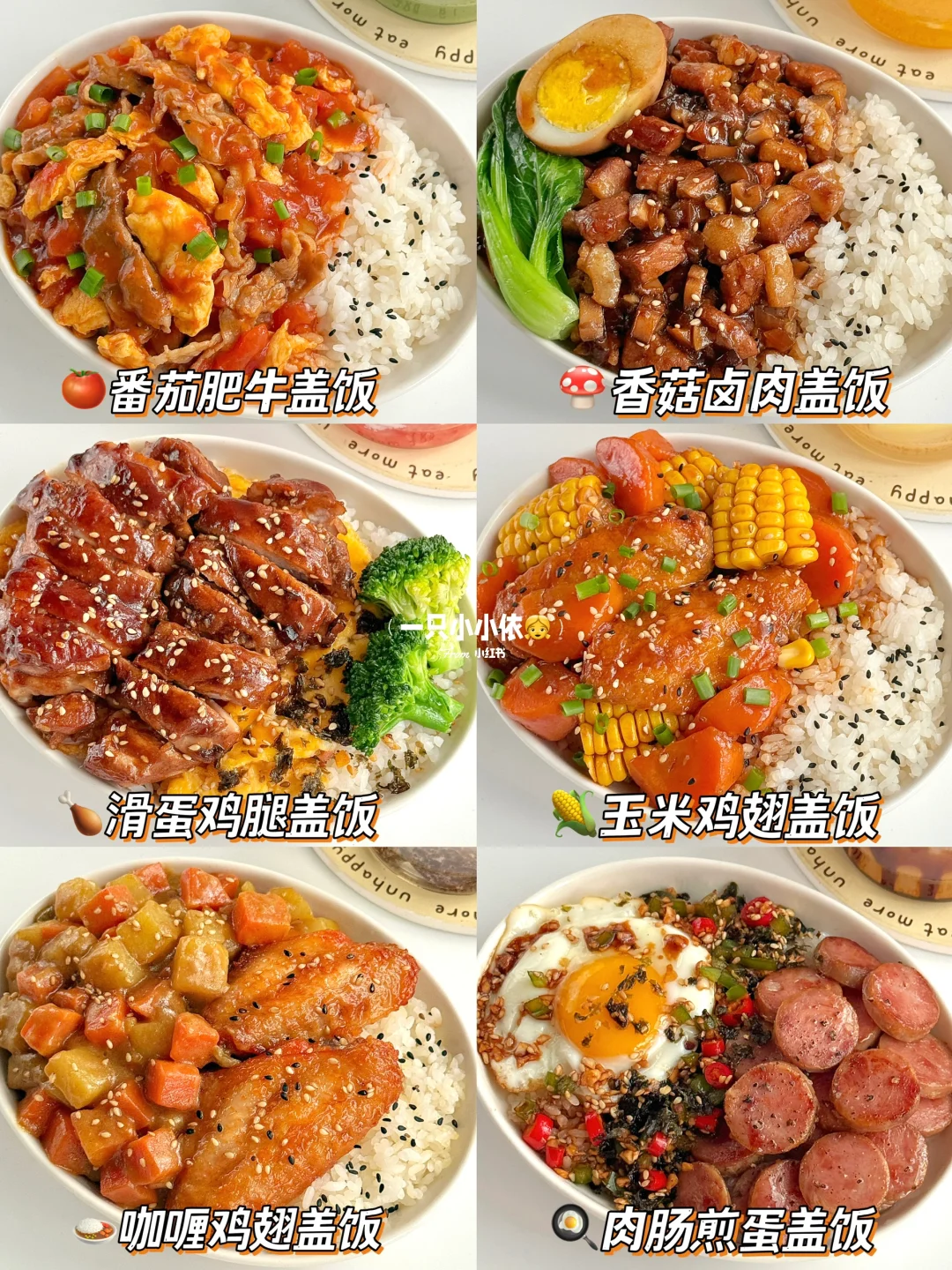 新年漂亮饭！懒人一周盖饭合集🍛快手吃不腻