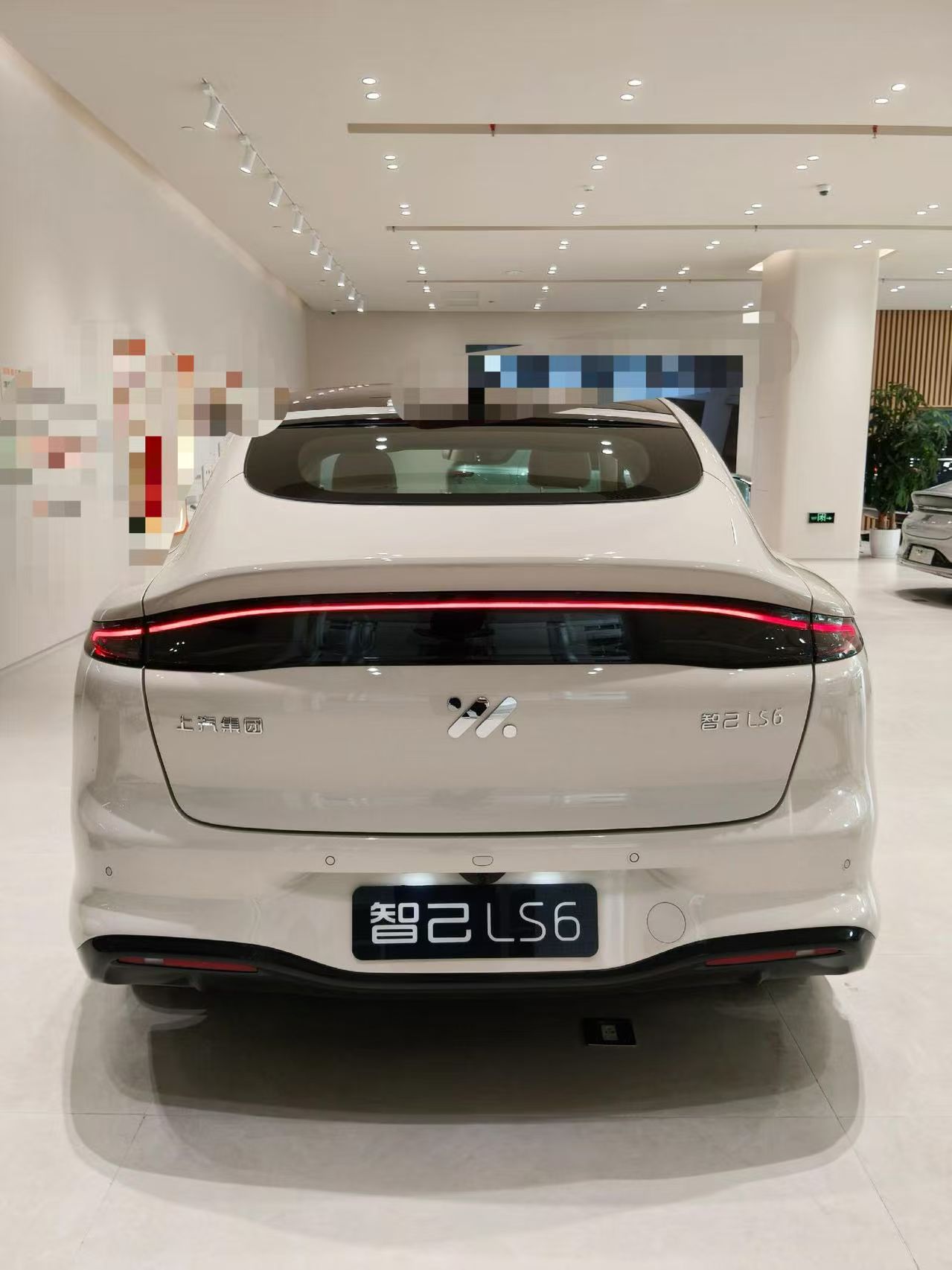 二胎家庭，周末经常短途自驾。路上孩子喜欢听故事、看视频，想体验车里影音效果，还有车机好不好操作，到店试驾感受。
试驾的智己LS6，配置齐全。前排通风加热按摩，后排通风加热，后排靠背电动调节，全景天幕、多联屏座舱、21扬声器音响、前排无线快充、外放电功能。
试驾安排在周日下午，路线包含市区道路、快速路