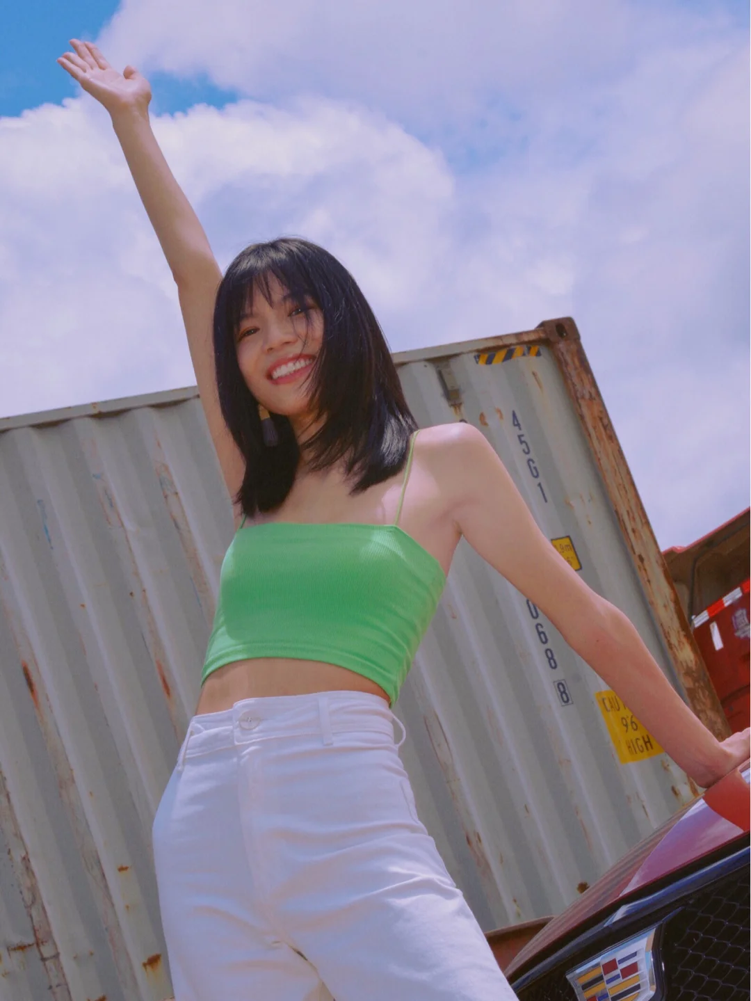 解锁5个车内拍照姿势✔️拍出电影感大片