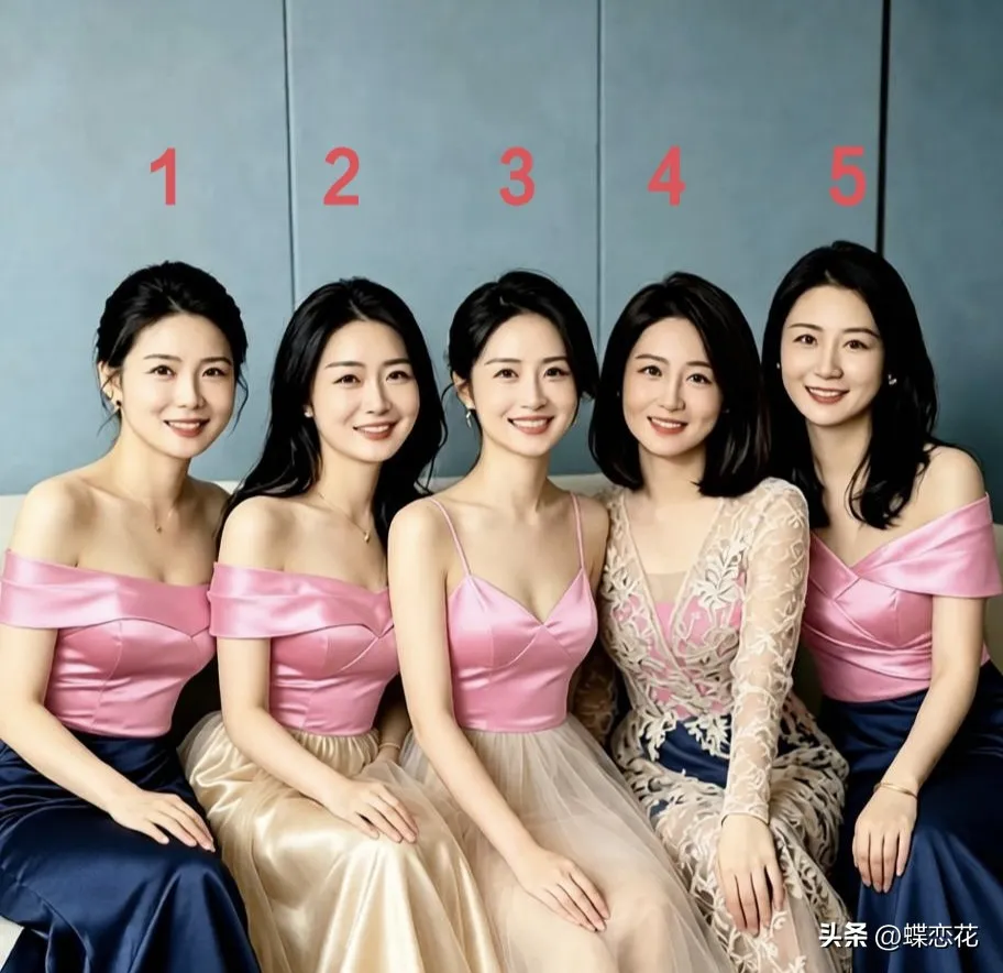 大胆说，第一眼谁最漂亮？如果选老婆，你最想把几号娶回家？