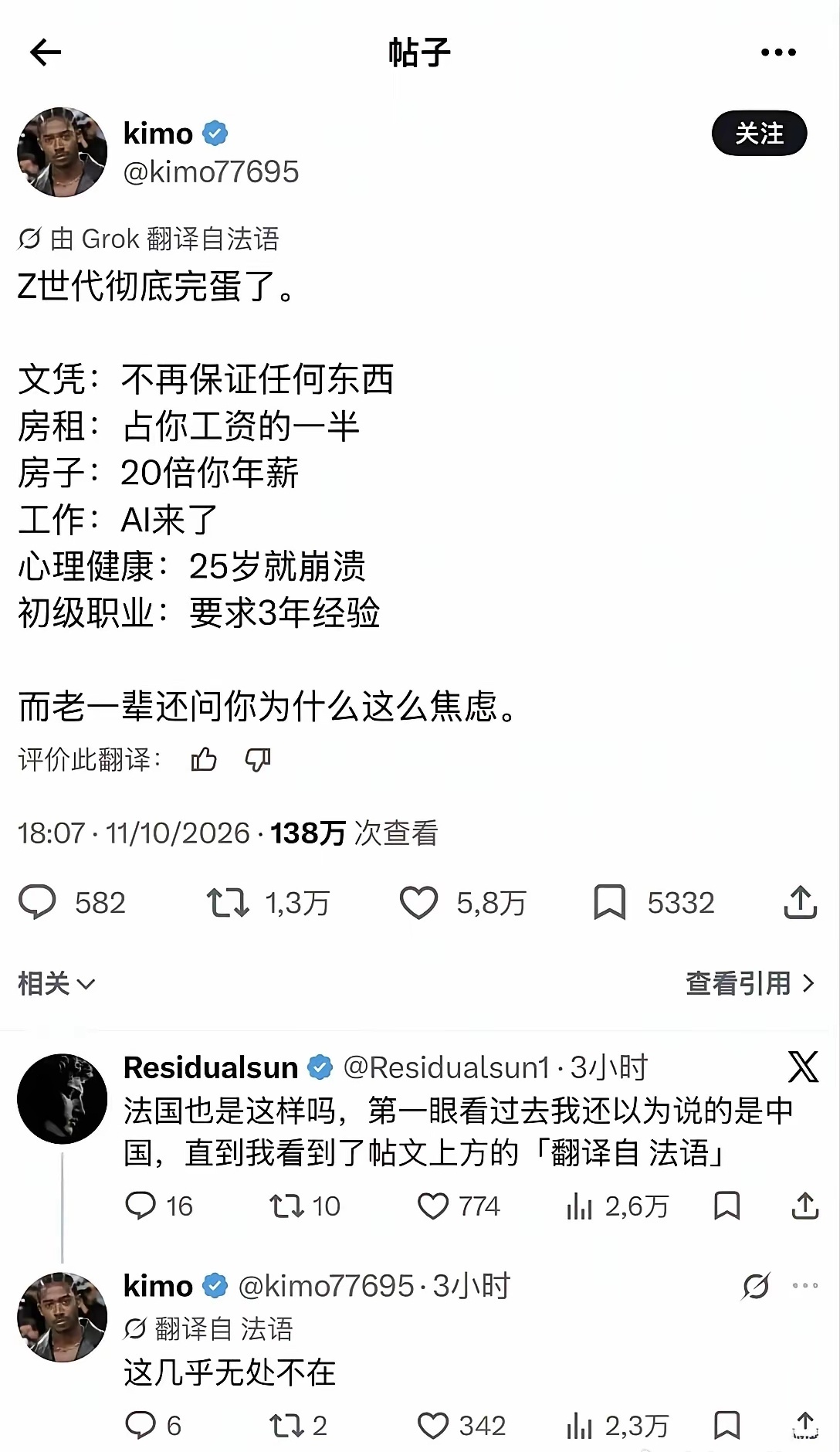 网友精评原来法国也这样吗？ ​​​