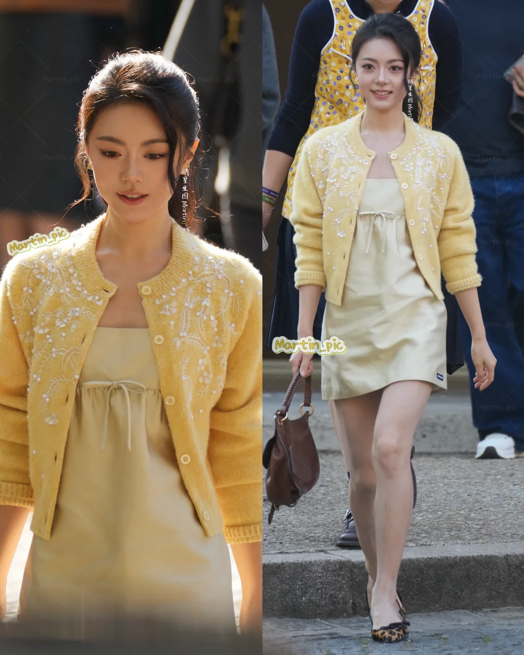 赵今麦 miumiu巴黎时装周生图掉落