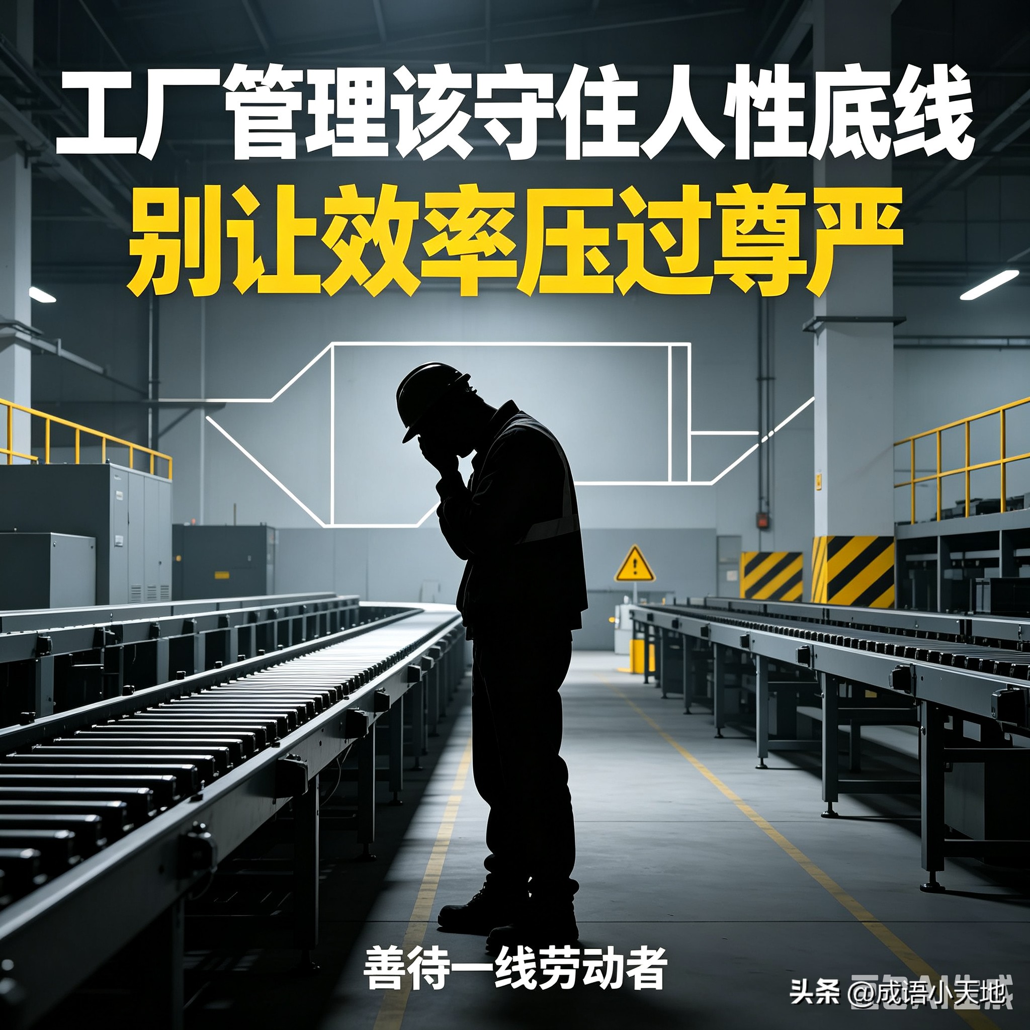 工厂管理该守住人性底线
 
网传某工厂限制普工上厕所，工人被逼到情绪彻底崩溃，在车间做出过激行为，相关事件冲上热榜。涉事传闻指向宁德时代宜宾基地，官方回应并非本公司员工。
 
无论涉事方究竟是谁，这件事值得我们反思。流水线追求生产效率可以理解，但不能以剥夺员工基本生理需求为代价。
 
打工人出来务工