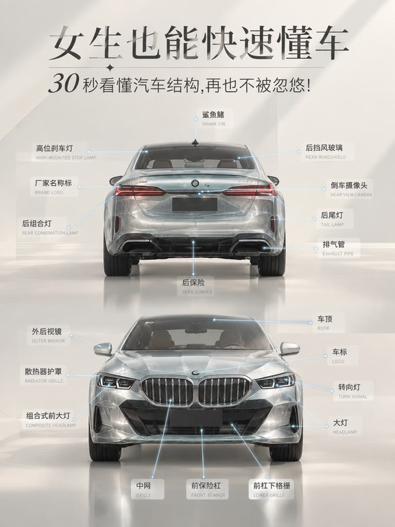女生也能快速懂车！