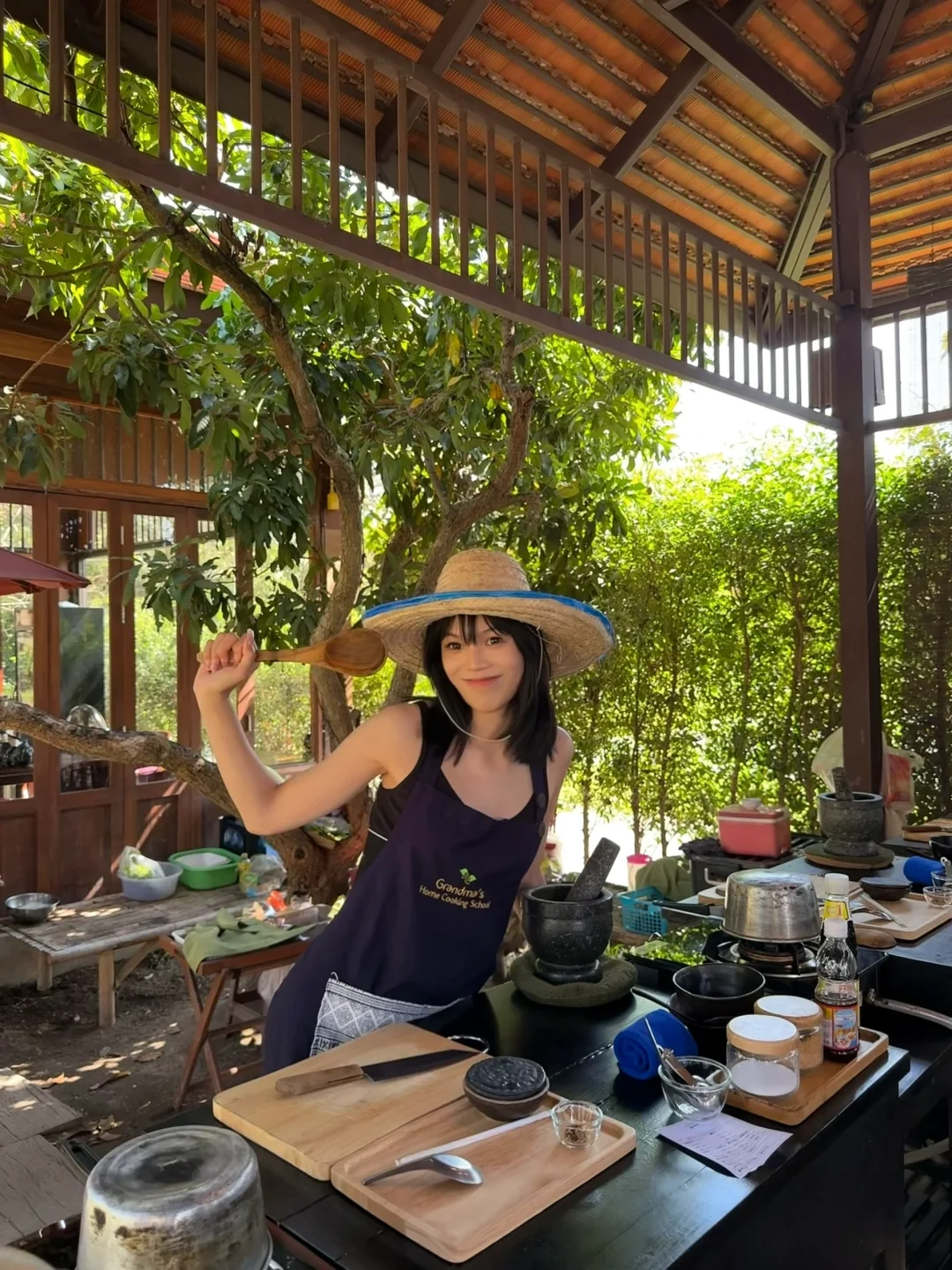 清迈超好玩的厨房体验🔥我在清迈学泰餐