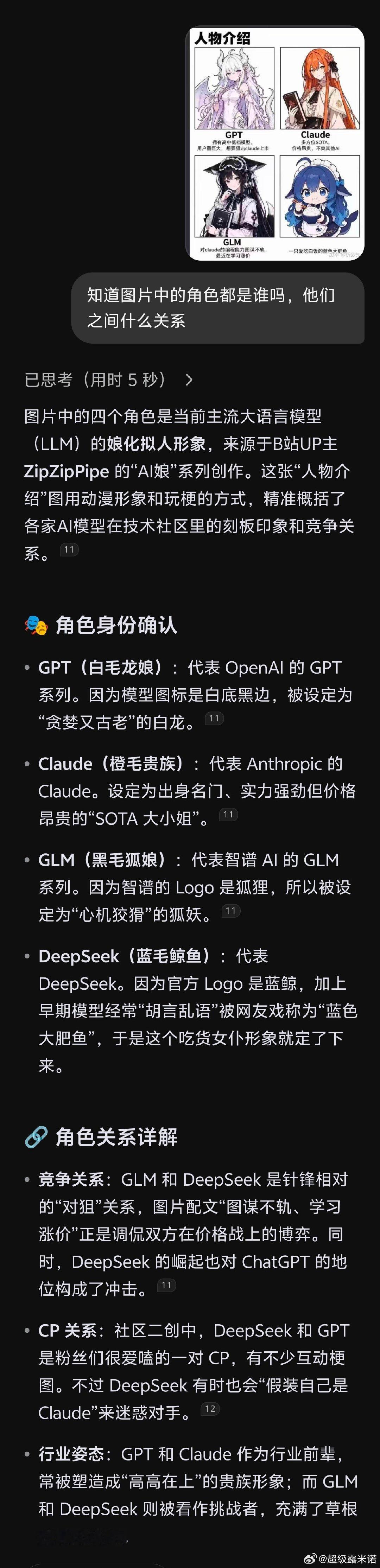 今日蓝色大肥鱼笑话
灵感来源图2-4
本漫画由高傲白龙娘创作
#deepseek﻿ ﻿# ​