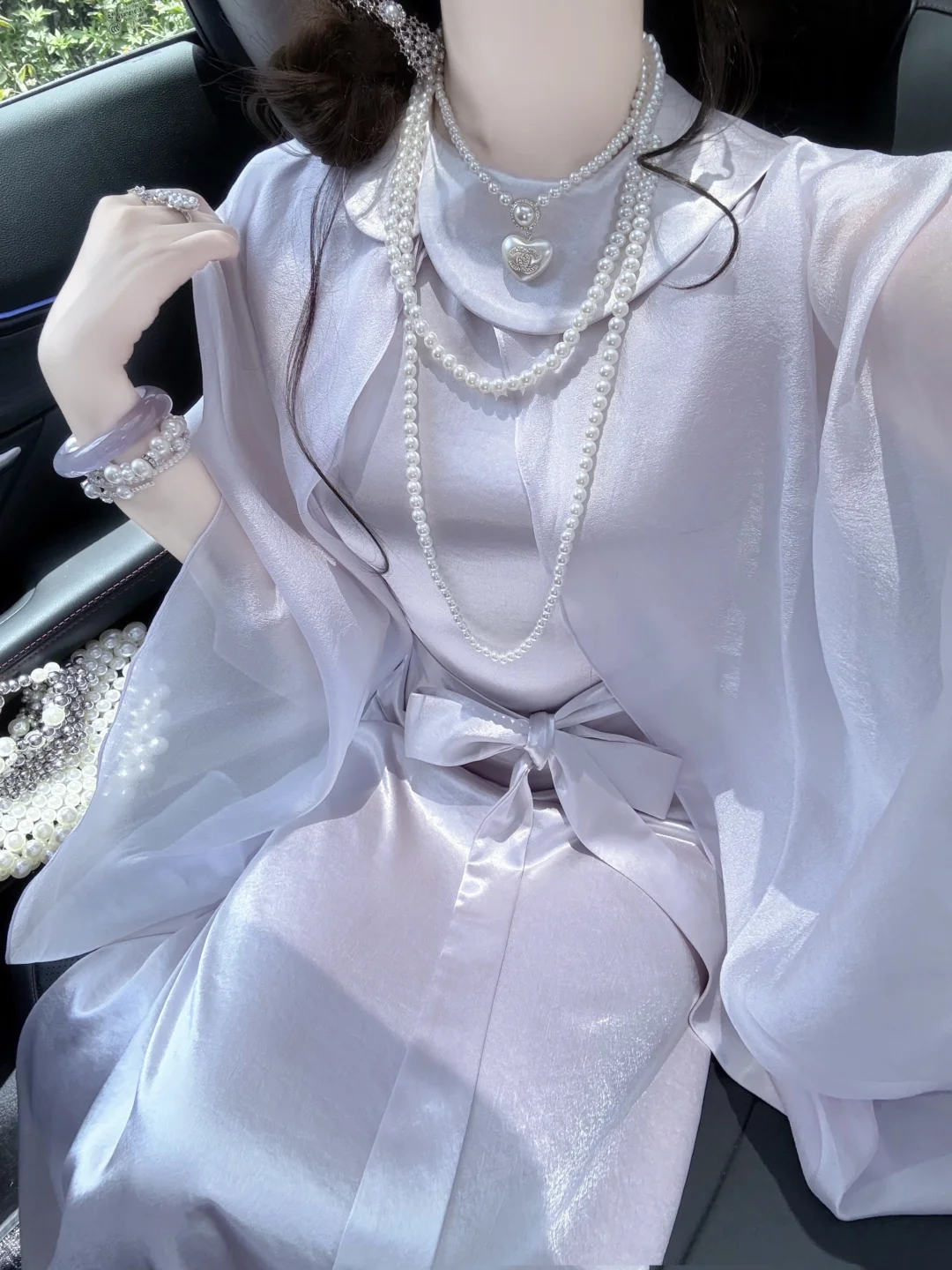 看起来贵贵的一套！紫色千金感～🪻