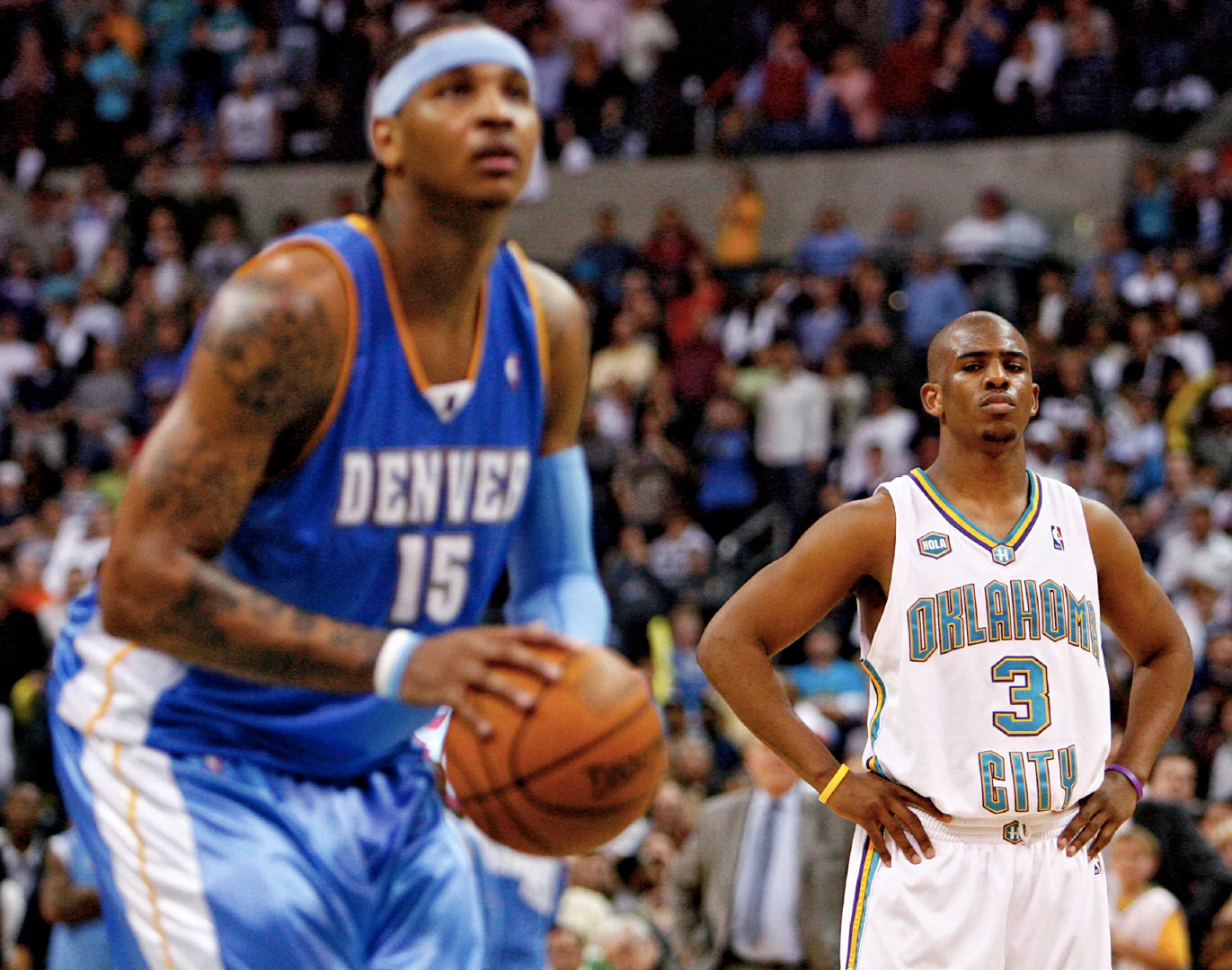 Carmelo Anthony & Chris Paul

#卡梅隆安东尼##保罗##nba# ​