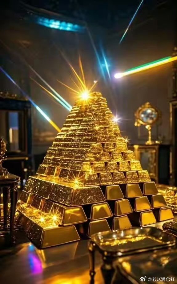 #黄金单日跌超100美元#金饰克价集体跌了，有人开心捡漏，有人高位被套肉疼。
记住：买首饰是消费，不要指望靠金饰赚钱，投资选金条、积存金。 ​​​