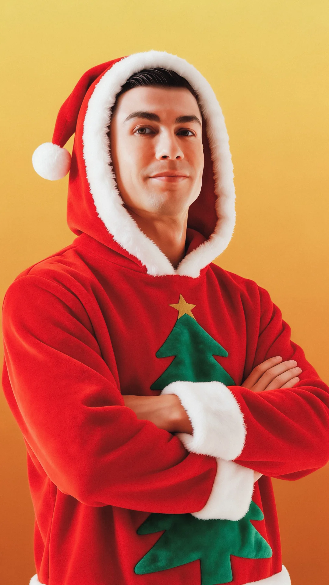 C罗圣诞装扮，你期待怎样的装束？