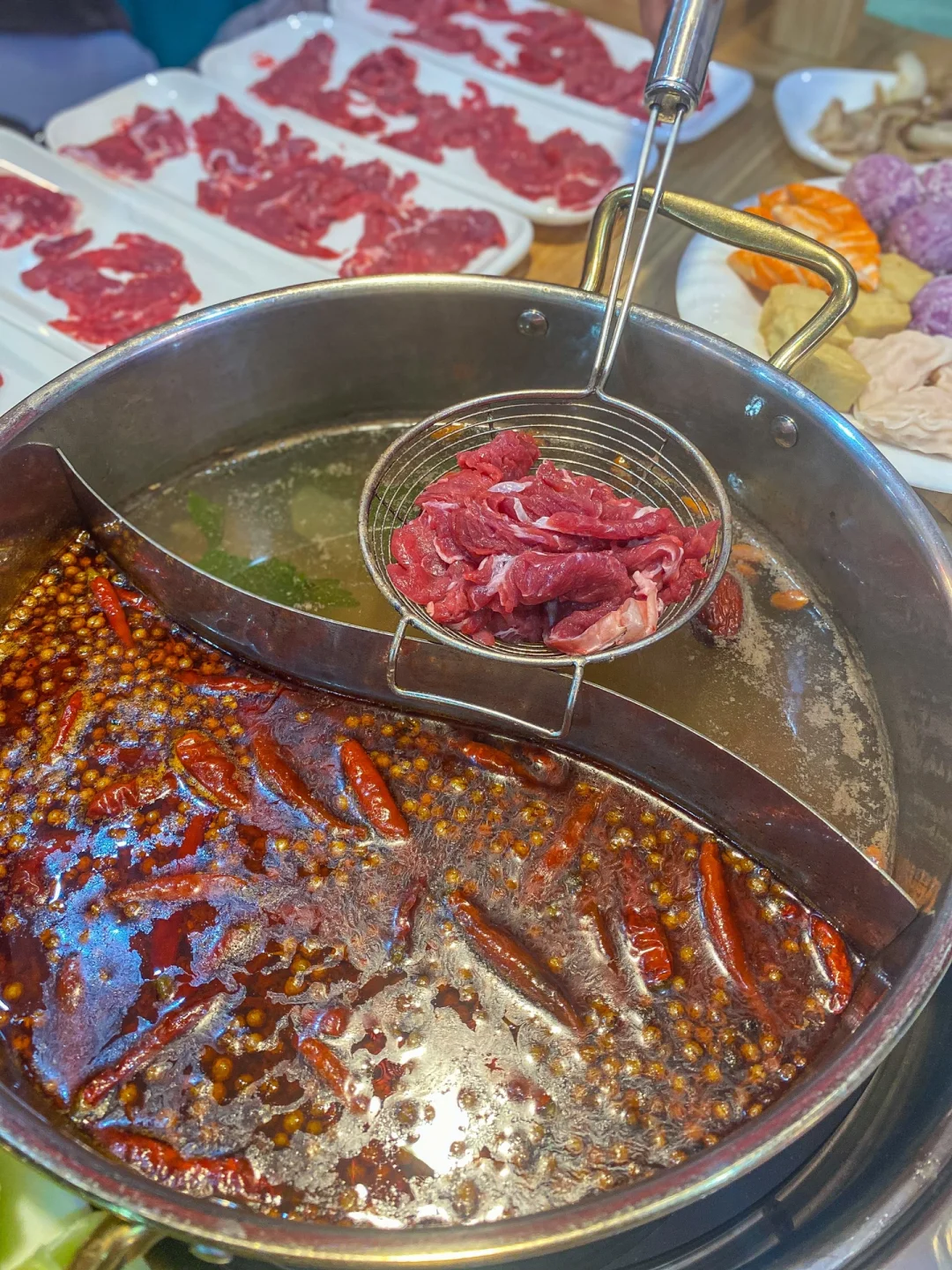 减脂期也能吃的火锅｜嘎嘎炫肉😍好吃不胖