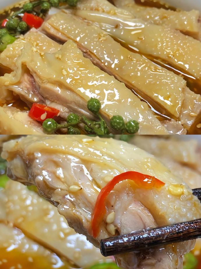 今天做了一盘清香麻辣的藤椒鸡，开胃下饭，吃到舔盘。 ​​​​