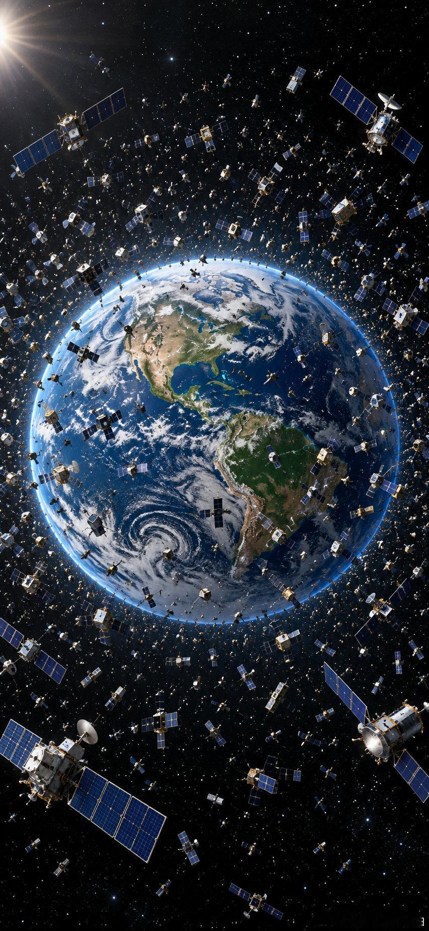 SpaceX星舰第14次试飞，成功将飞船送入约275公里高度的近地轨道，并部署26颗星链V3卫星。照这个节奏，未来地球周围布满卫星岂不是轻而易举🛰️#胡说##星舰成功入轨# ​
