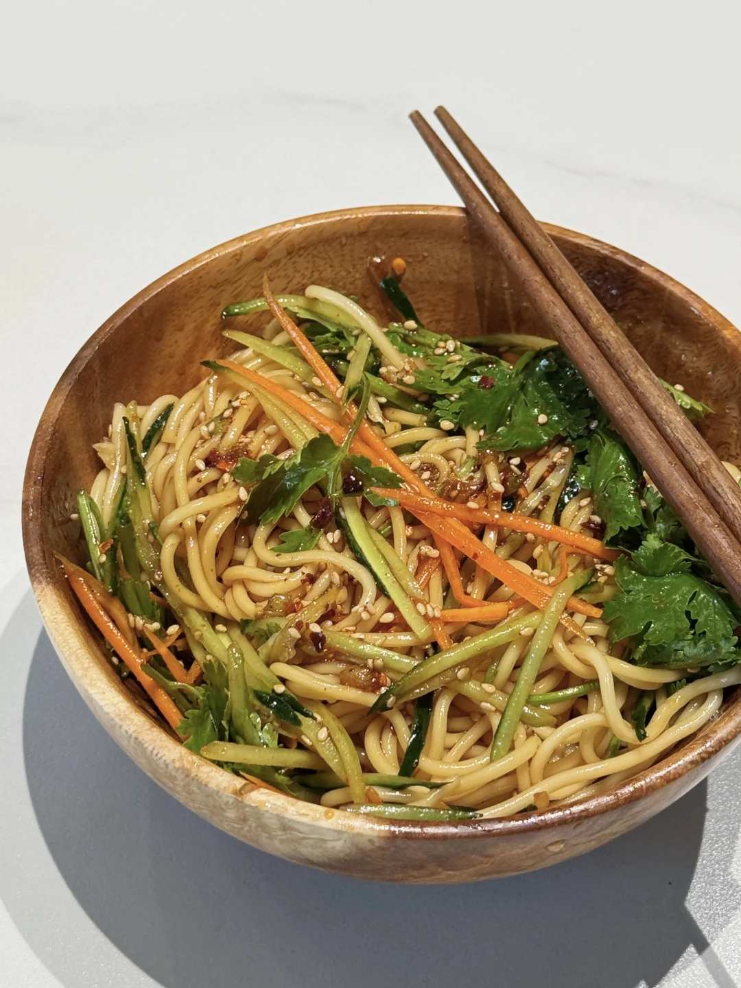 姐妹们！这样做的糖醋凉面🍜太太太好吃了！