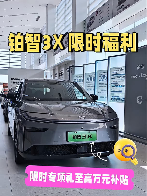 铂智 3X 这政策直接看傻！补贴叠满太香🔥