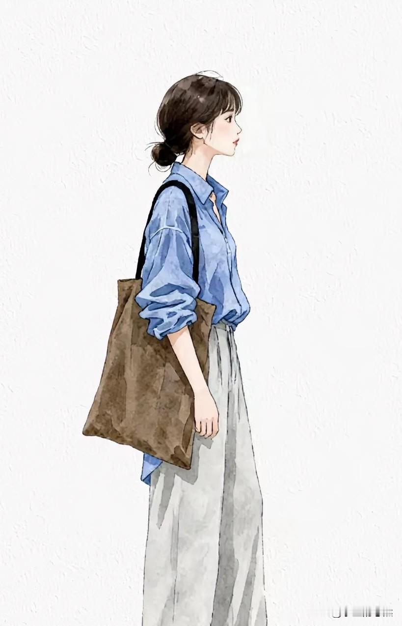 想象一下，在蓝调时刻的城市街头，一位文艺少女手提精致小包悠然漫步。就像...