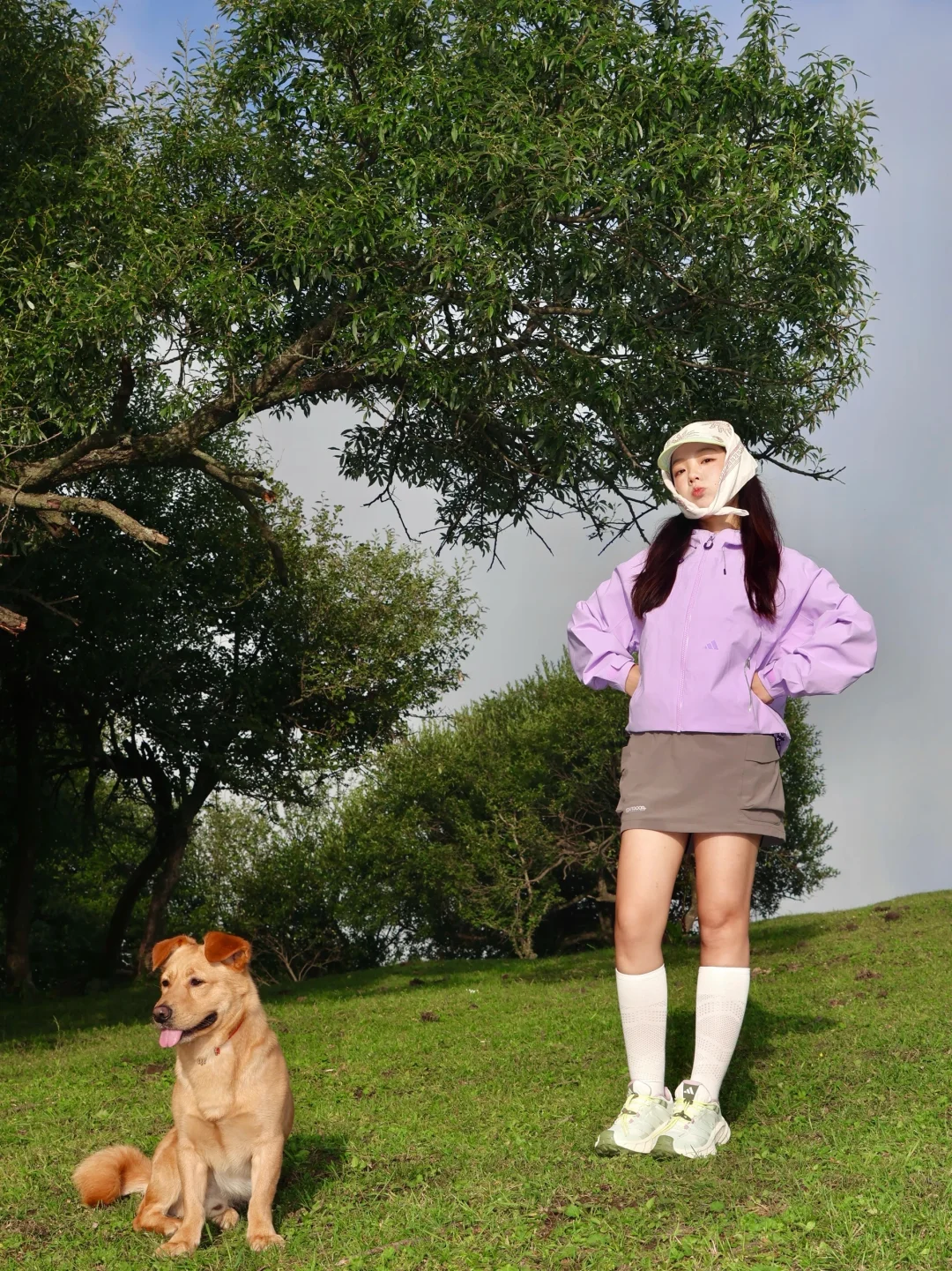 小狗周末出逃🐕草原牧场轻徒步太治愈啦