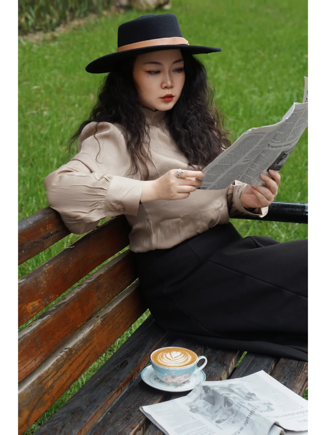 我在春风里等一场浪漫邂逅……