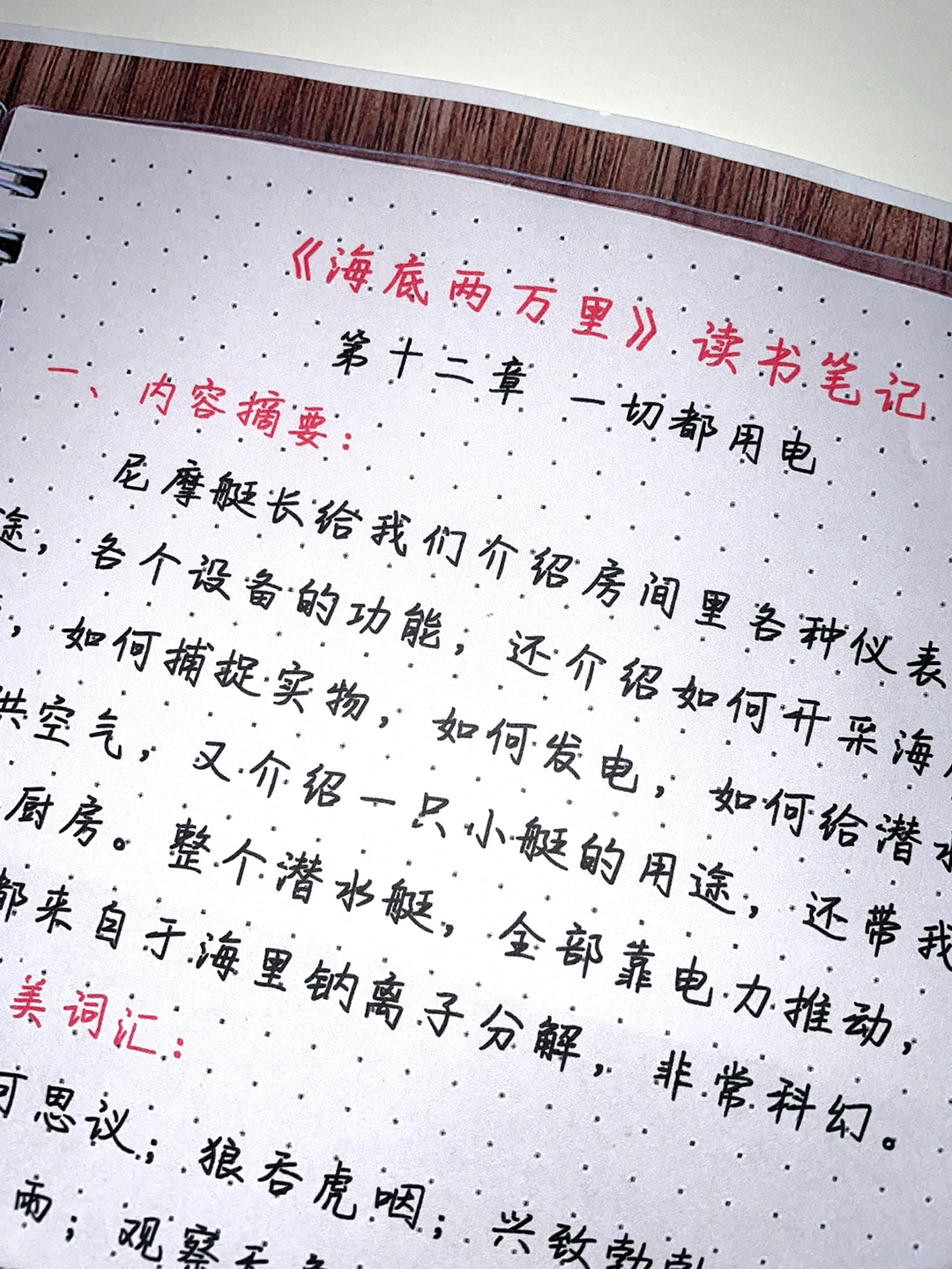 《海底两万里》读书笔记✅第十二章