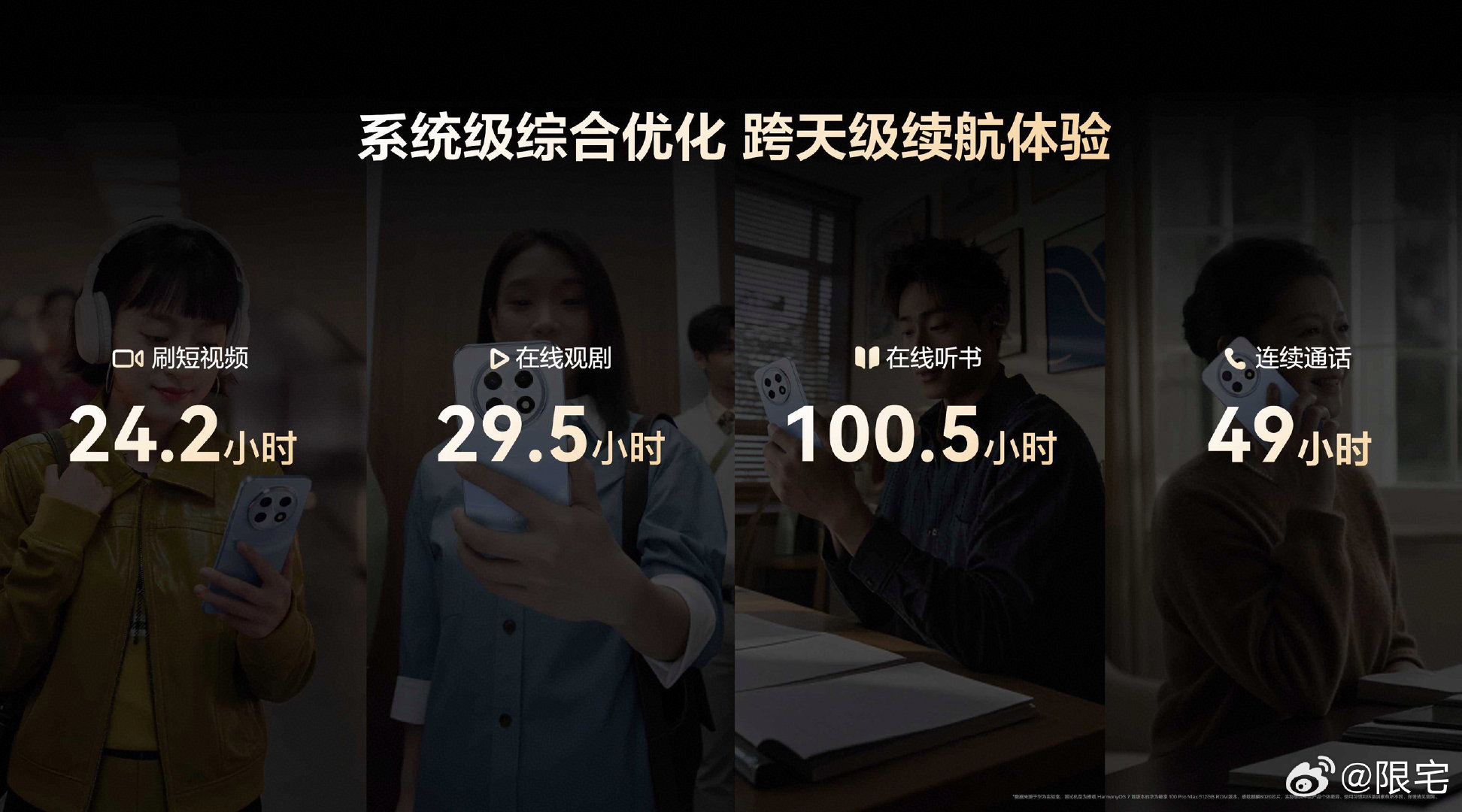 #华为畅享100系列正式发布#整场发布会惊喜不断！超长续航、稳定流畅，影像和安全防护同步升级，起步价很友好，不管是学生还是长辈，都能找到合适的选择。#华为新品发布会# ​