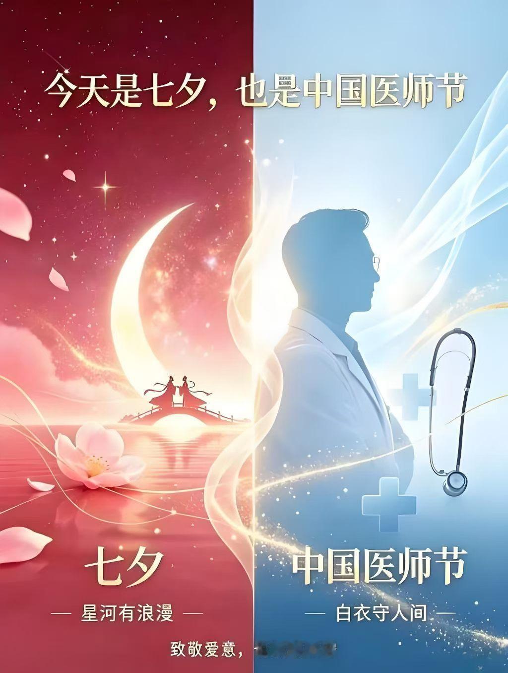 受韩杰医生事件触动，有很多现实层面的思考。
今年医师节恰逢七夕，没有过多仪式感，也无暇庆祝。所求不多，希望自己沉下心做好每一台手术，每一位患者都能平安苏醒、顺利康复出院。
不求成为万众瞩目的名医，只愿行医路上多一份理解与善待，守好初心，平平安安走到退休。
祝同道医师节安康，也愿医患 ​